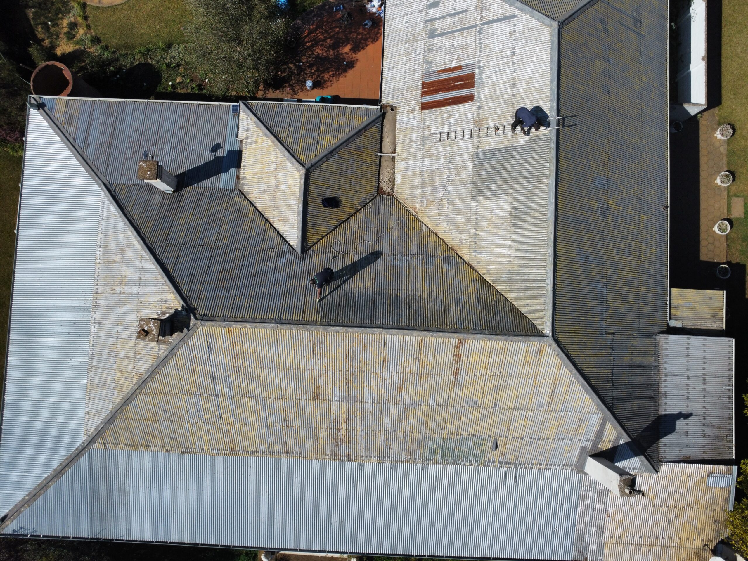 Metal Roof Restoration 1