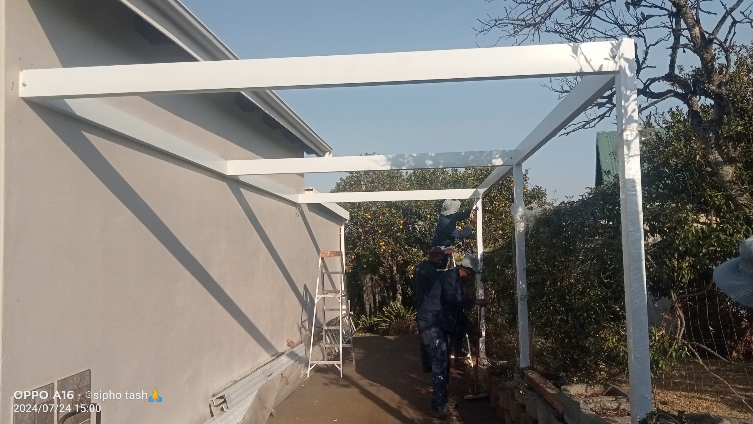 Awning Installation 2